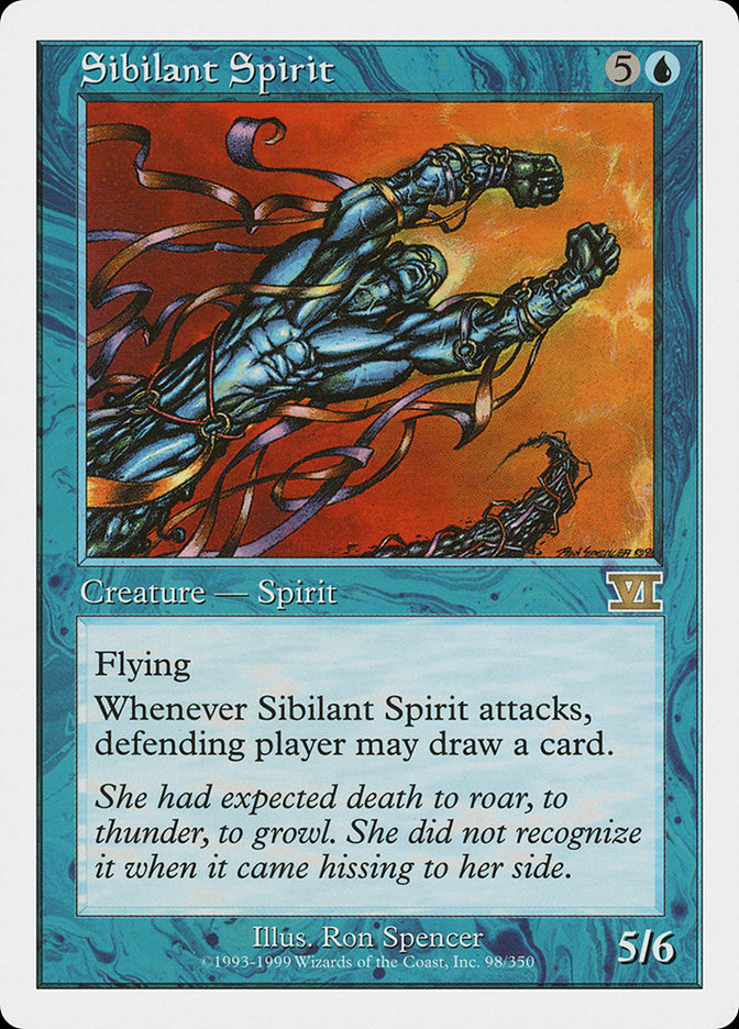 Sibilant Spirit [Classic Sixth Edition] | Golgari Games