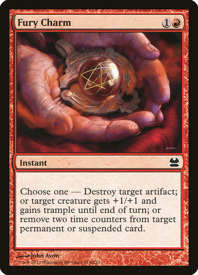 Fury Charm [Modern Masters] | Local Legends