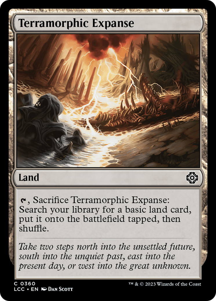 Terramorphic Expanse [The Lost Caverns of Ixalan Commander] | Golgari Games