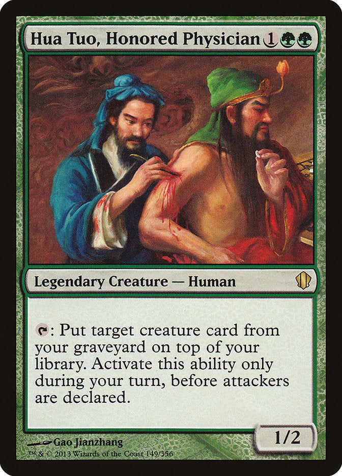 Hua Tuo, Honored Physician [Commander 2013] | Golgari Games