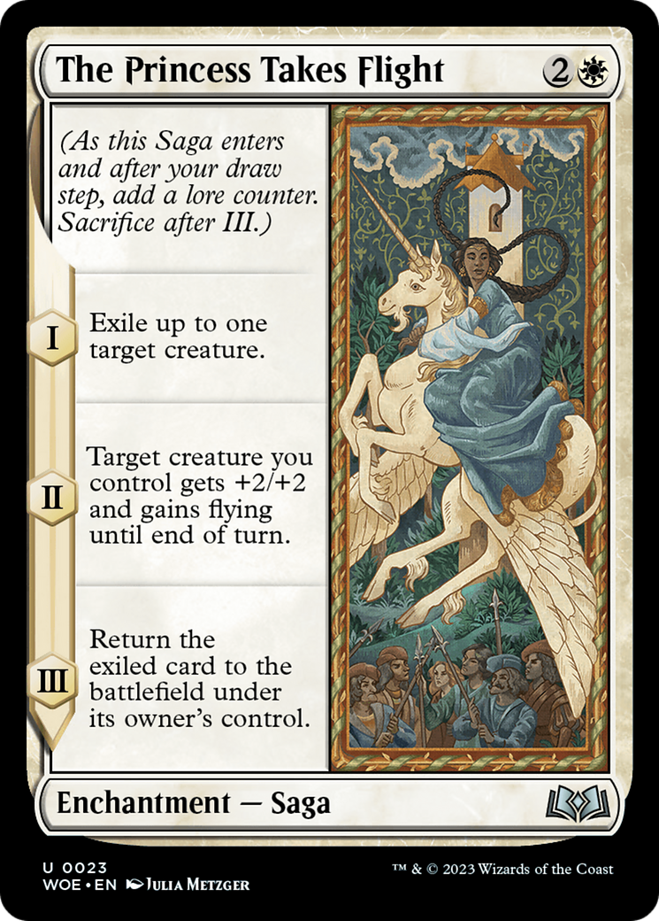 The Princess Takes Flight [Wilds of Eldraine] | Golgari Games