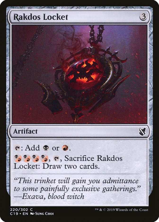 Rakdos Locket [Commander 2019] | Golgari Games