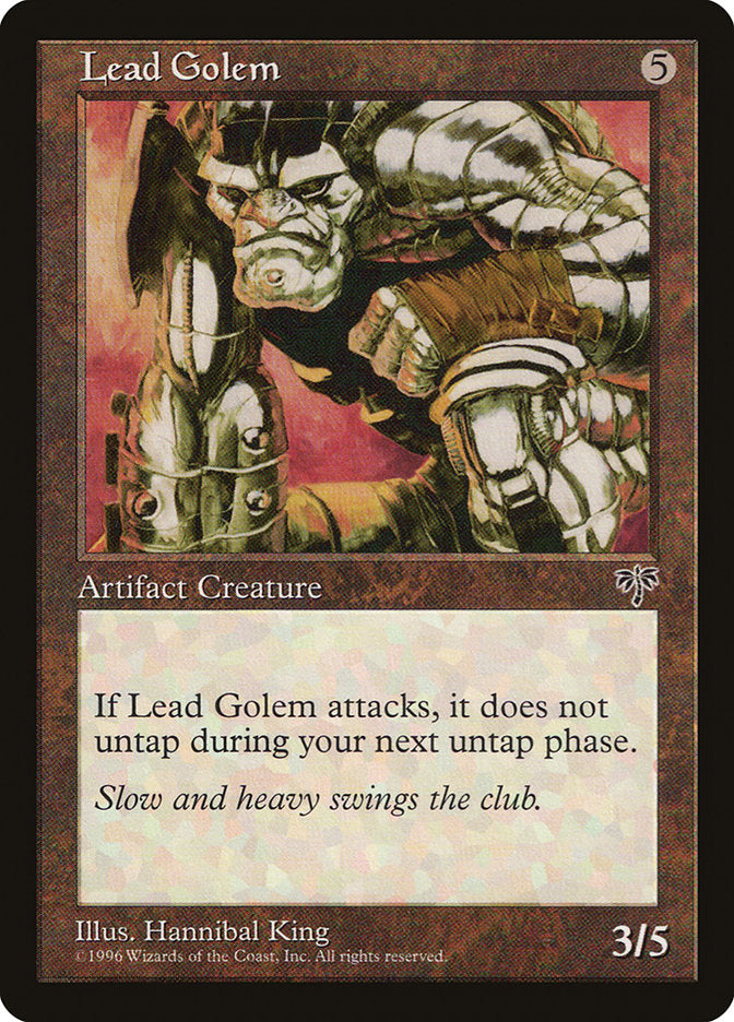 Lead Golem [Mirage] | Local Legends