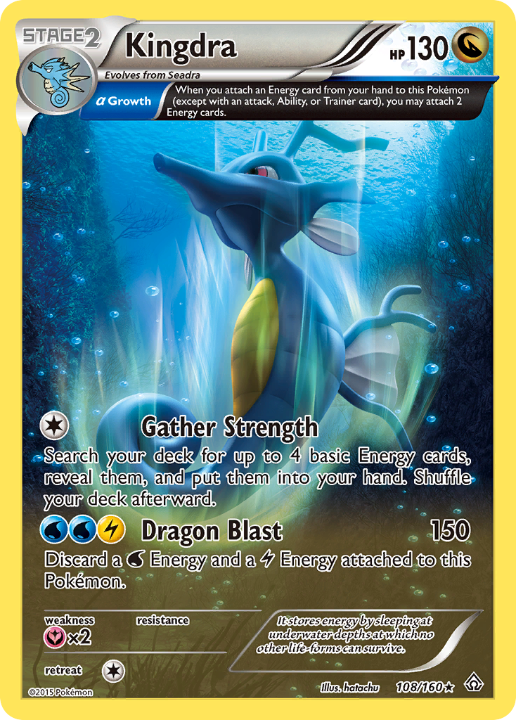 Kingdra (108/160) [XY: Primal Clash] | Golgari Games