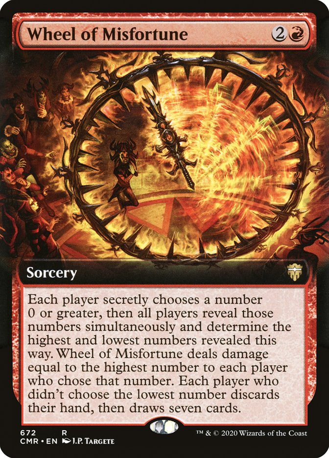 Wheel of Misfortune (Extended Art) [Commander Legends] | Local Legends