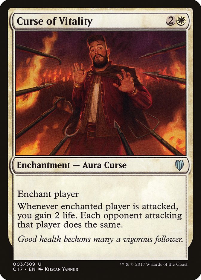 Curse of Vitality [Commander 2017] | Local Legends
