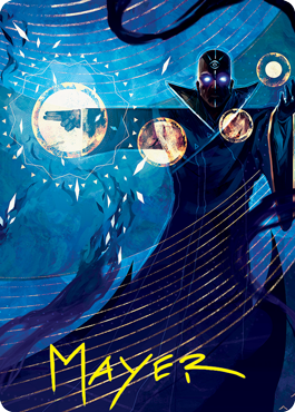Negate Art Card (Gold-Stamped Signature) [Strixhaven: School of Mages Art Series] | Local Legends