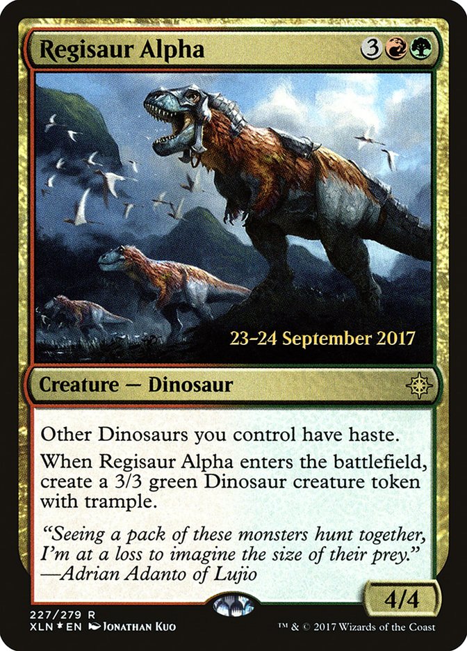 Regisaur Alpha [Ixalan Prerelease Promos] | Local Legends