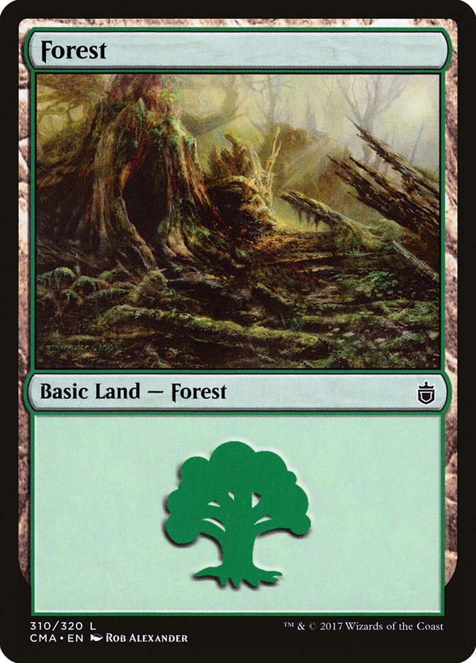 Forest (310) [Commander Anthology] | Golgari Games