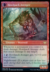 Ill-Tempered Loner // Howlpack Avenger [Innistrad: Crimson Vow Prerelease Promos] | Golgari Games