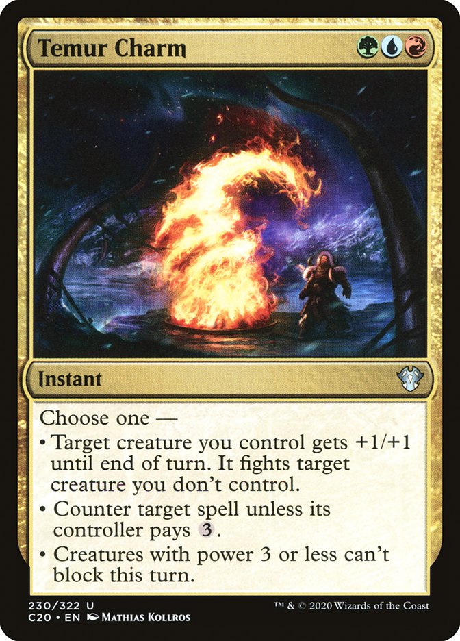 Temur Charm [Commander 2020] | Local Legends