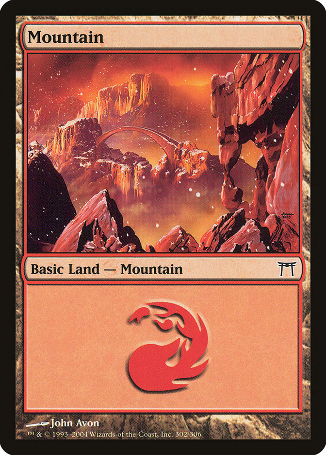 Mountain (302) [Champions of Kamigawa] | Local Legends