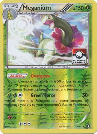 Meganium (3/122) (League Promo) [XY: BREAKpoint] | Golgari Games