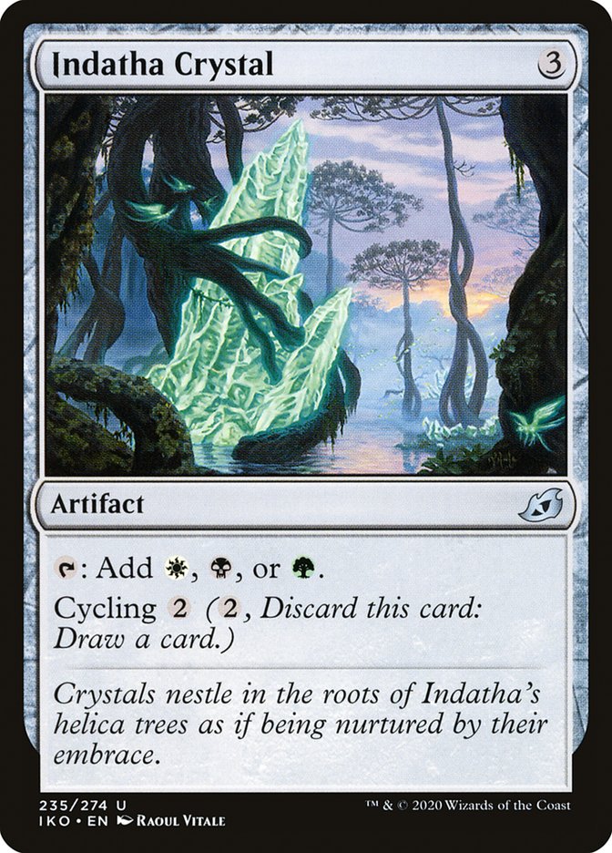 Indatha Crystal [Ikoria: Lair of Behemoths] | Golgari Games