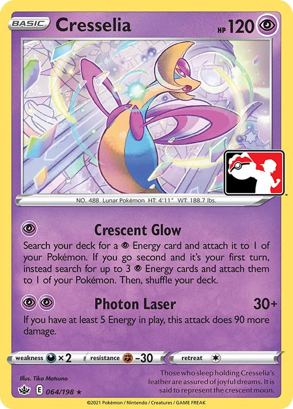 Cresselia (064/198) [Prize Pack Series One] | Golgari Games