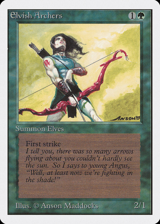 Elvish Archers [Unlimited Edition] | Local Legends