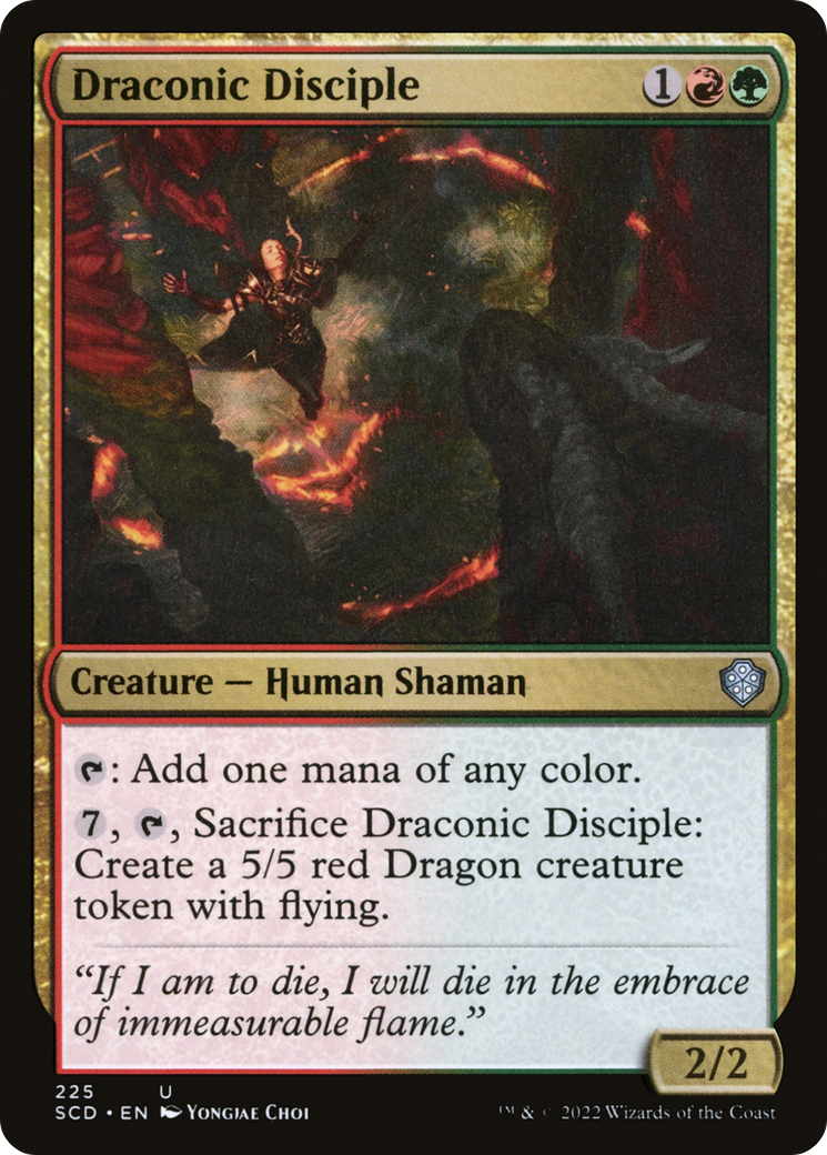 Draconic Disciple [Starter Commander Decks] | Local Legends