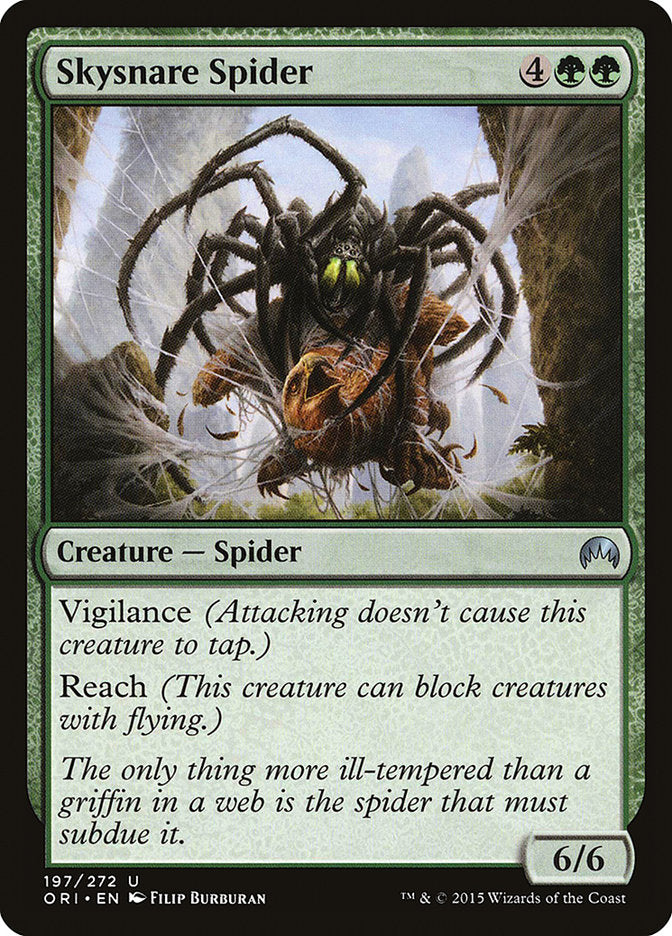 Skysnare Spider [Magic Origins] | Golgari Games