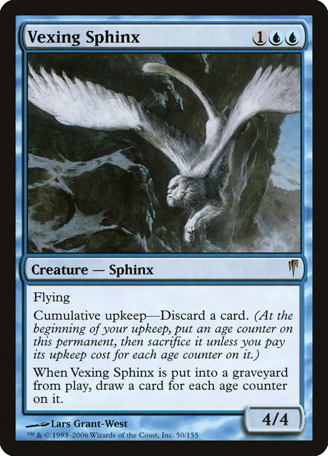 Vexing Sphinx [Coldsnap] | Golgari Games