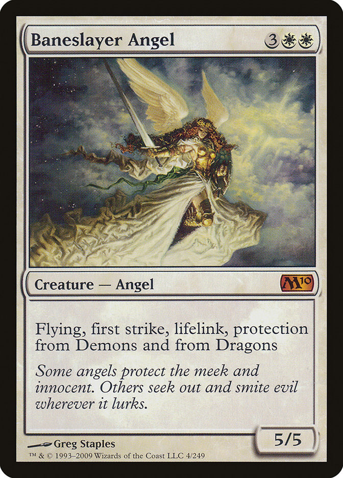 Baneslayer Angel [Magic 2010] | Golgari Games