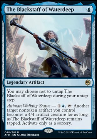 The Blackstaff of Waterdeep (Promo Pack) [Dungeons & Dragons: Adventures in the Forgotten Realms Promos] | Golgari Games