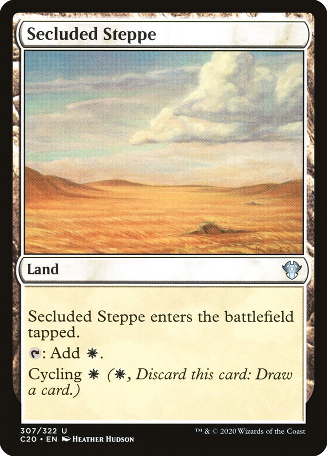Secluded Steppe [Commander 2020] | Local Legends