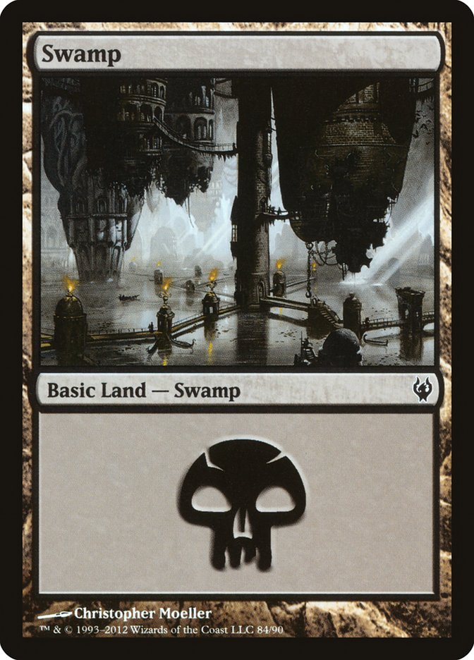 Swamp (84) [Duel Decks: Izzet vs. Golgari] | Local Legends