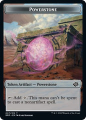 Powerstone // Construct (005) Double-Sided Token [The Brothers' War Tokens] | Golgari Games