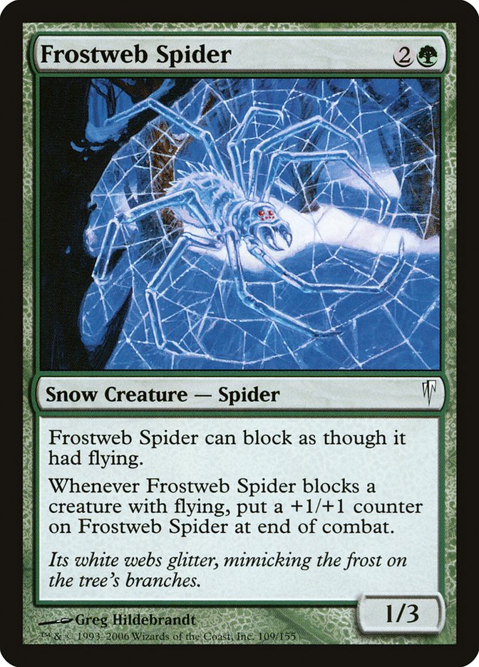 Frostweb Spider [Coldsnap] | Golgari Games