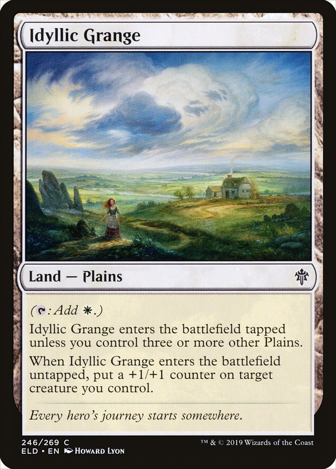 Idyllic Grange [Throne of Eldraine] | Golgari Games