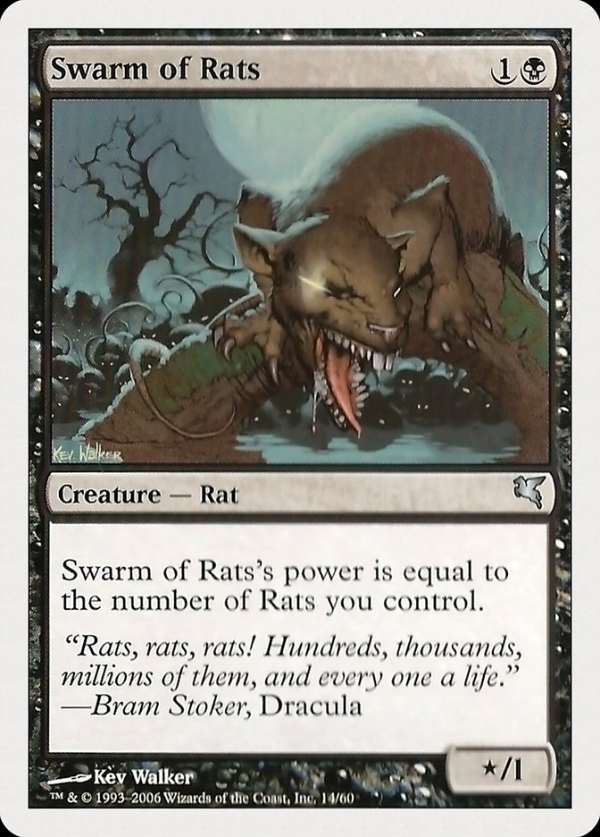 Swarm of Rats (14) [Hachette UK] | Golgari Games