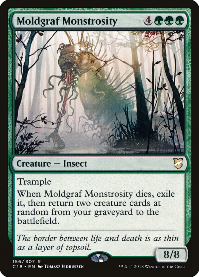 Moldgraf Monstrosity [Commander 2018] | Golgari Games