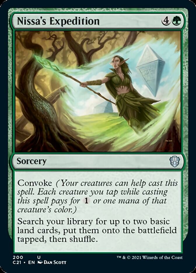 Nissa's Expedition [Commander 2021] | Local Legends