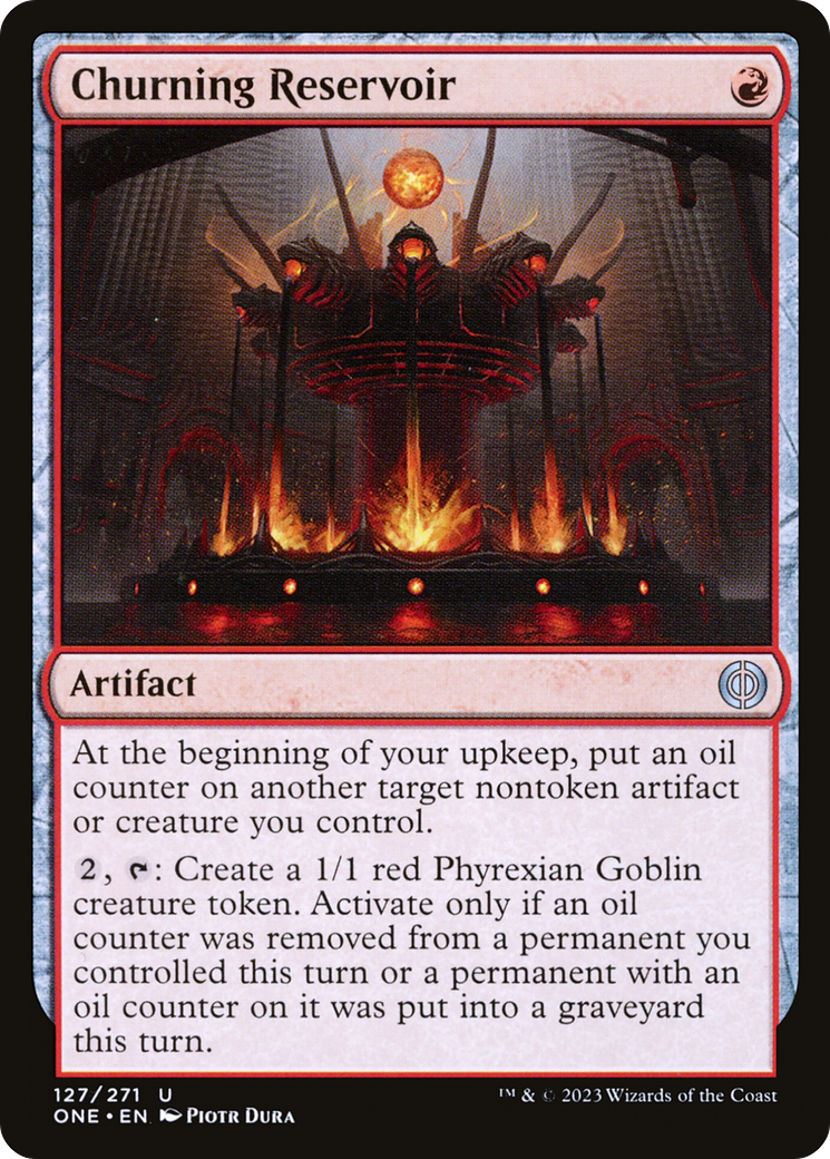 Churning Reservoir [Phyrexia: All Will Be One] | Local Legends