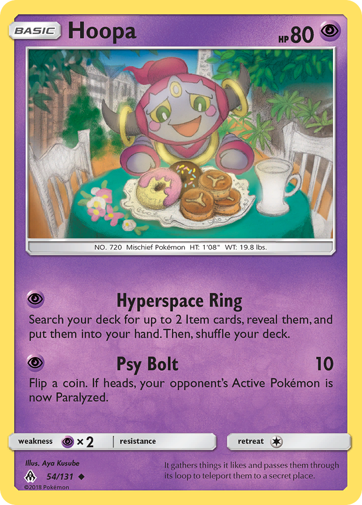 Hoopa (54/131) [Sun & Moon: Forbidden Light] | Golgari Games