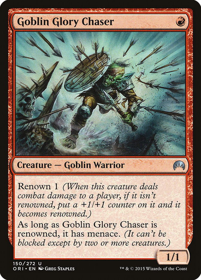 Goblin Glory Chaser [Magic Origins] | Local Legends