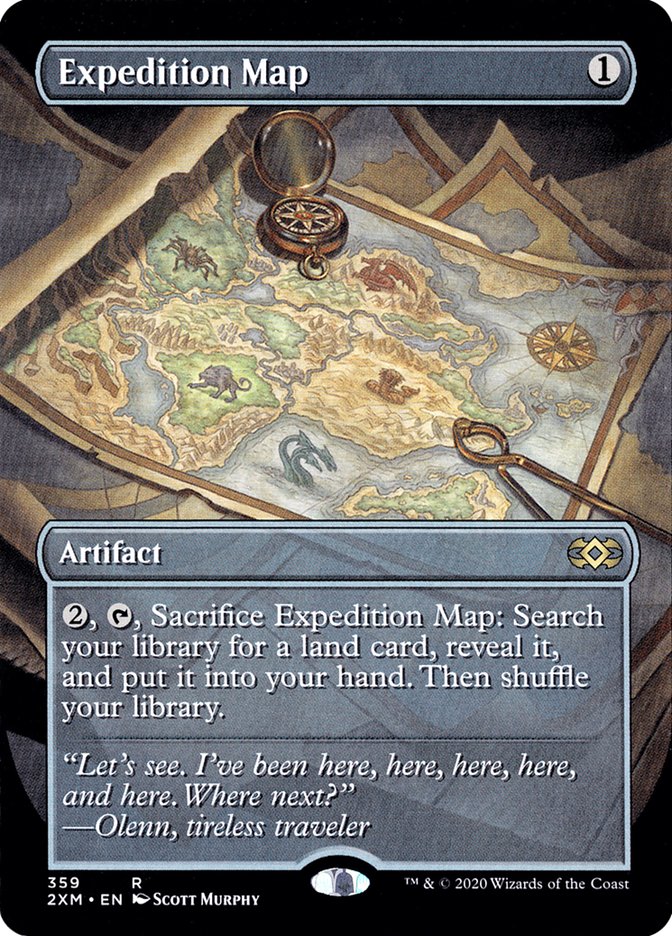 Expedition Map (Toppers) [Double Masters] | Local Legends