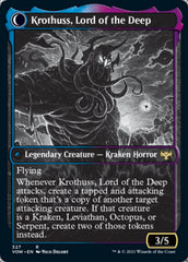 Runo Stromkirk // Krothuss, Lord of the Deep (Showcase Eternal Night) [Innistrad: Crimson Vow] | Local Legends