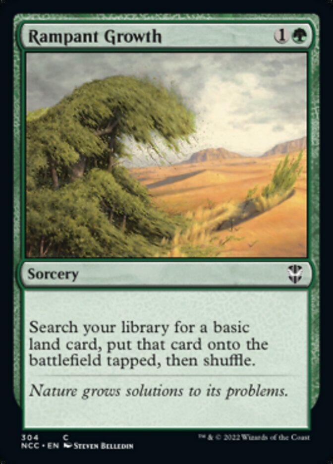 Rampant Growth [Streets of New Capenna Commander] | Local Legends
