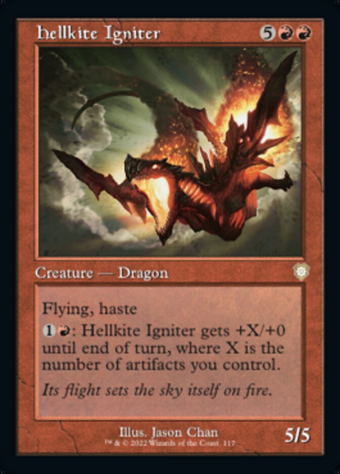 Hellkite Igniter (Retro) [The Brothers' War Commander] | Golgari Games