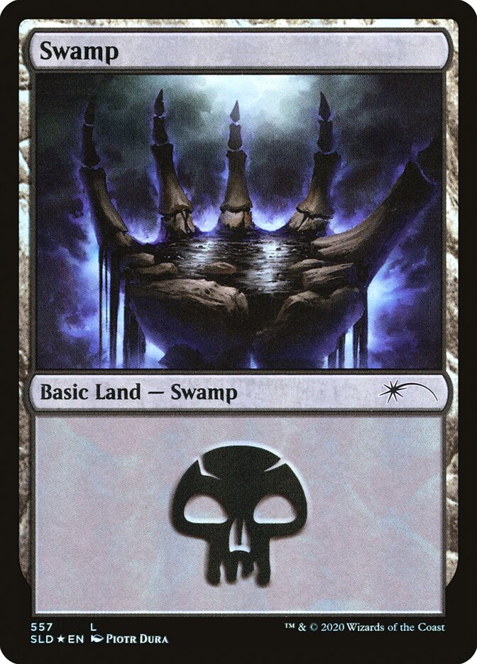 Swamp (Discarding) (557) [Secret Lair Drop Promos] | Golgari Games