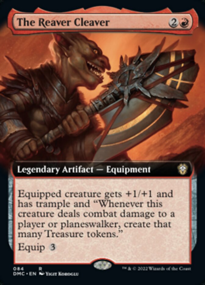 The Reaver Cleaver (Extended Art) [Dominaria United Commander] | Golgari Games