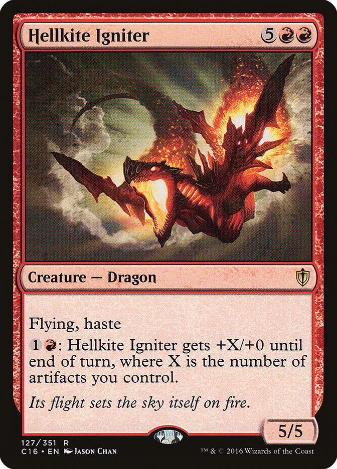Hellkite Igniter [Commander 2016] | Local Legends