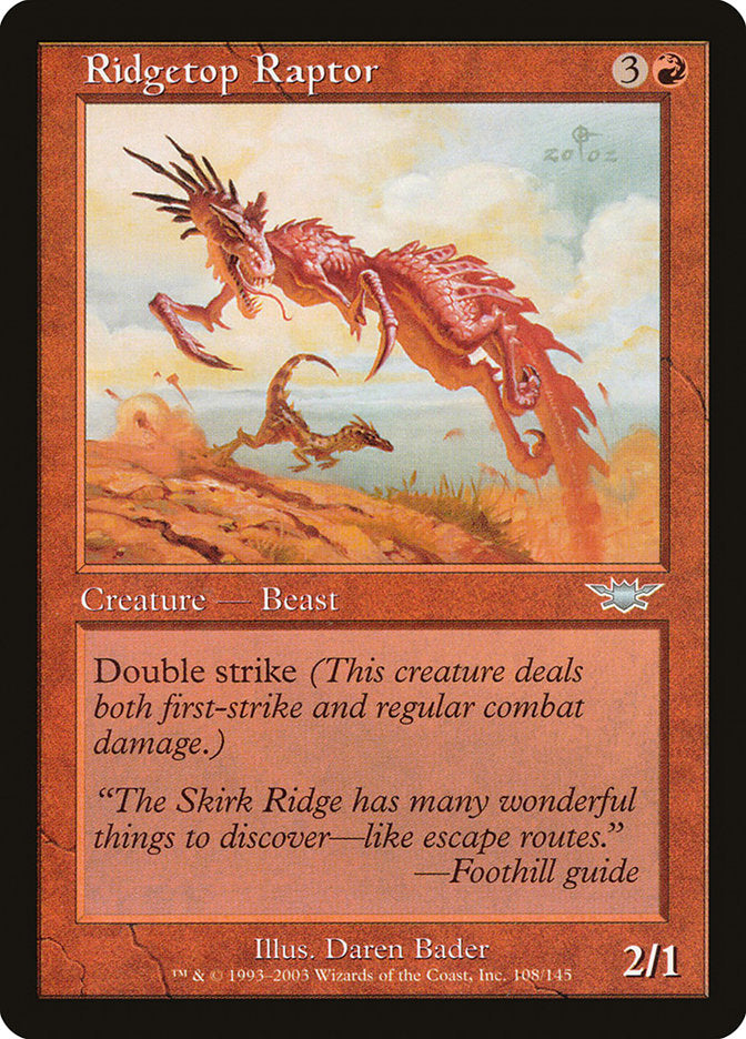 Ridgetop Raptor [Legions] | Local Legends