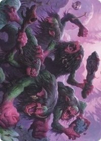 Hagi Mob Art Card [Kaldheim Art Series] | Local Legends