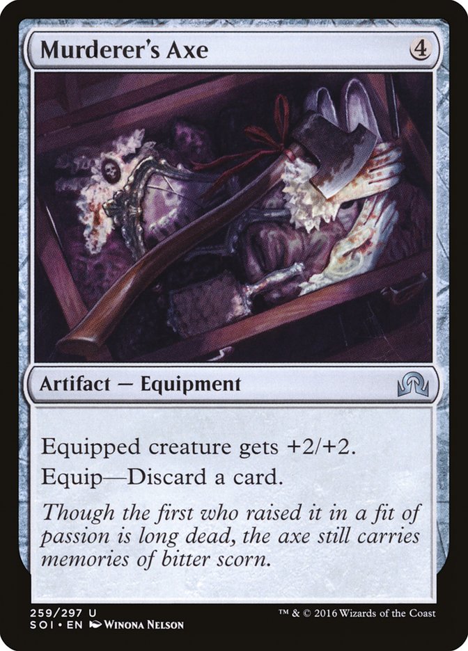 Murderer's Axe [Shadows over Innistrad] | Local Legends