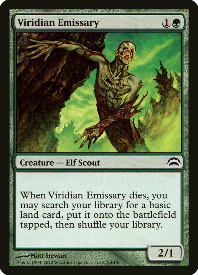 Viridian Emissary [Planechase 2012] | Golgari Games