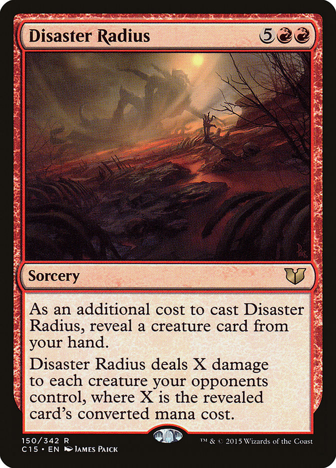 Disaster Radius [Commander 2015] | Local Legends