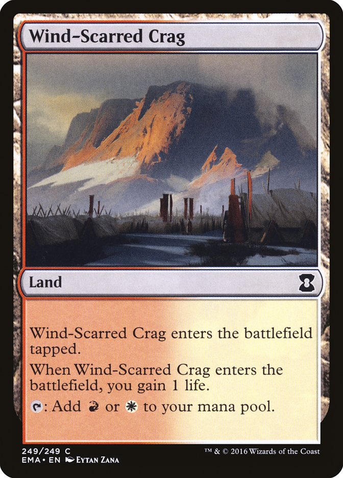 Wind-Scarred Crag [Eternal Masters] | Golgari Games