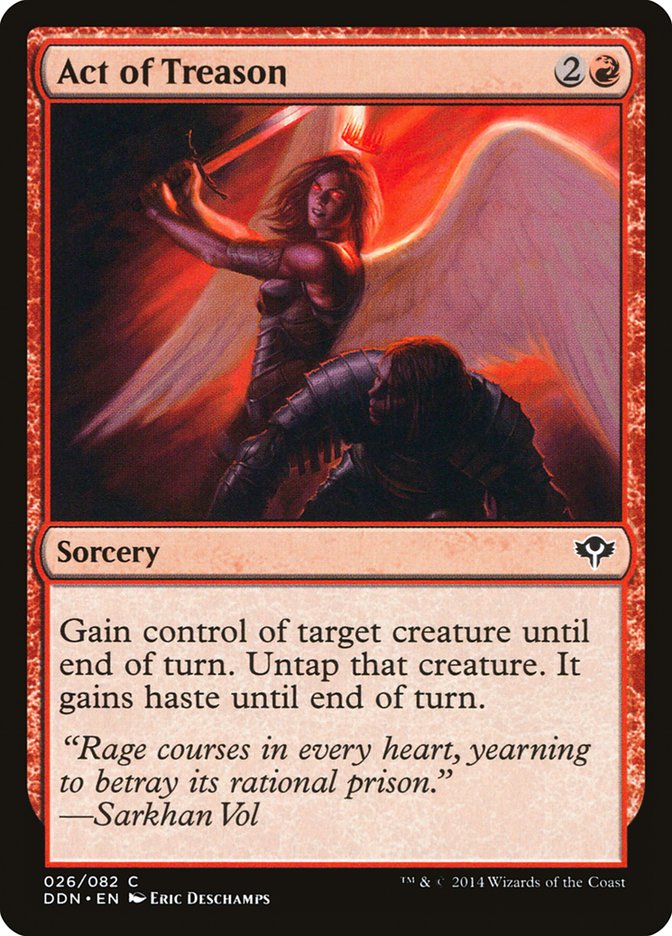 Act of Treason [Duel Decks: Speed vs. Cunning] | Local Legends